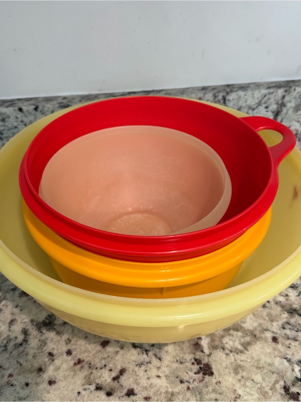 Vintage Tupperware Bowls - No Lids - Lot of 4